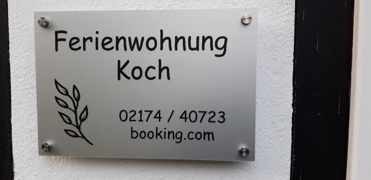 Ferienwohnung Koch Odenthal Exterior photo